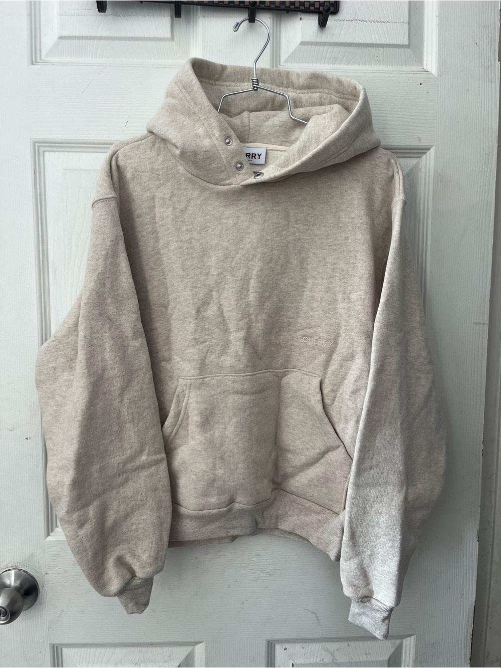 Cherry Los Angeles Tan Hoodie Size Small Women’s Like New